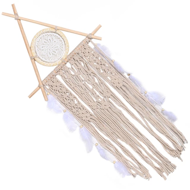 Macrame Tapestry Dreamcatcher Woven Wall Hangings Hanging Wall Decor Household