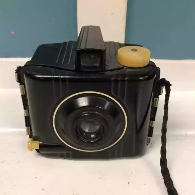 Vintage baby Brownie camera Made In USA For Eastman Kodak Black