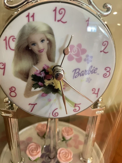 Barbie anniversary clock hotsell