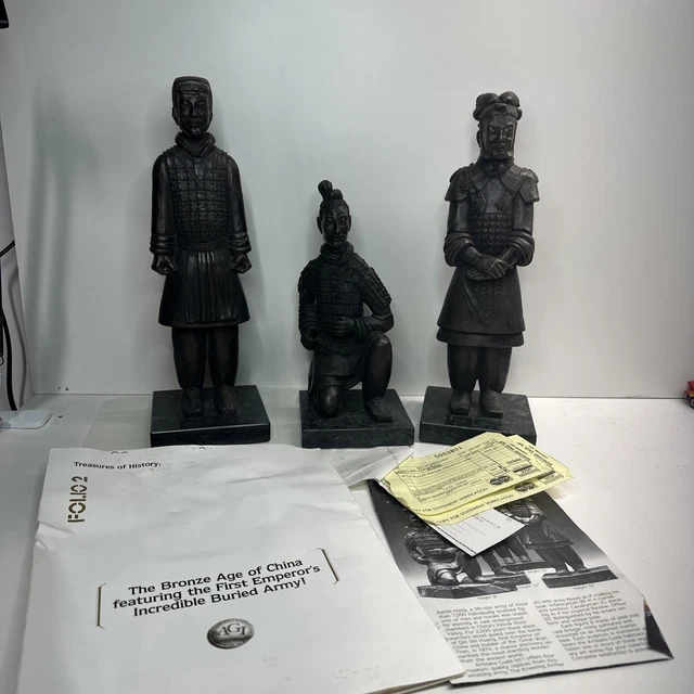 THE BRONZE AGE of China First Emperor’s Incredible Buried Army statues