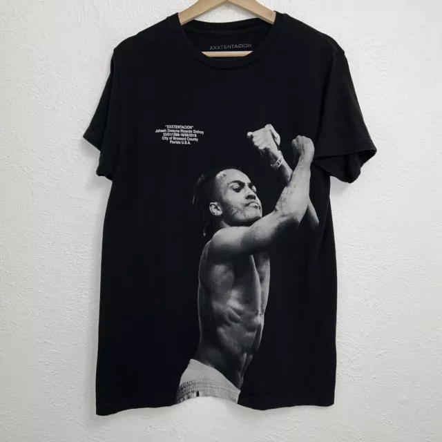 XXXTentacion Memorial Official Tee Black T-Shirt Short Sleeve Size Medium