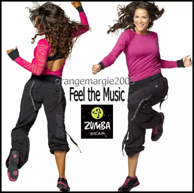 ZUMBA CARGO PANTS DANCE FITNESS Converts Capri-Harrods UK