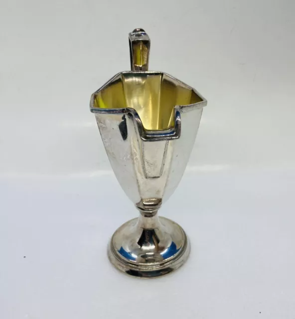 Antique Forbes Silver Company Silver Plated  670 Creamer Decanter Tea Coffee 1 2