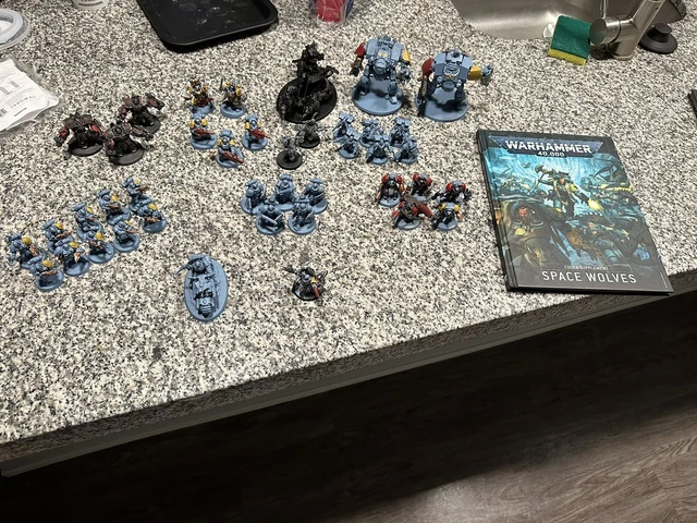 space wolves 40k army Lot space wolves 40k army Lot