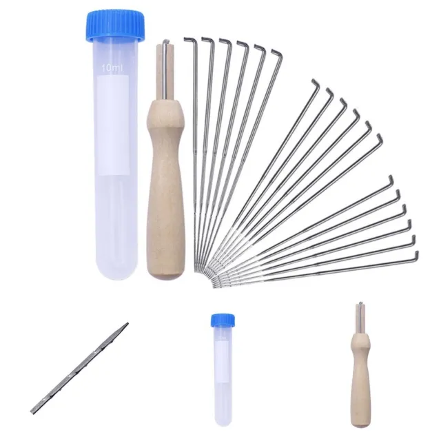 High Quality Felting Needles Set for Sewing and Craft Wood Handle Included