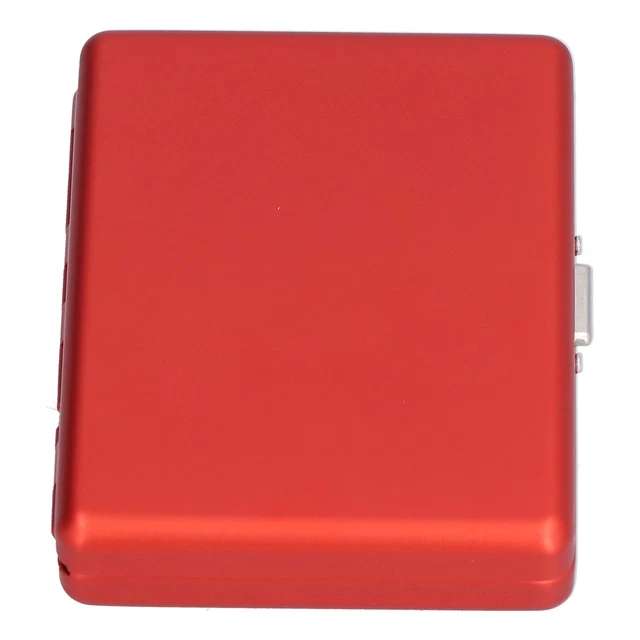 (carte + Boîte à Cigarettes Rouge) Étui à Cigarettes Porte-cartes