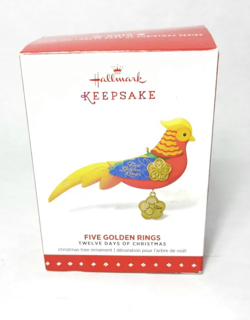 Five Golden Rings (2015) “Twelve days Of Christmas” Hallmark Keepsake