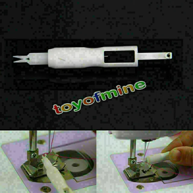 Needle Threader Insertion Applicator Handle Thread For Sewing Tools Machine Sew