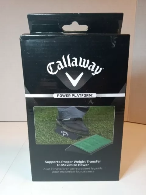 Callaway Power Platform Weight Transfer Tool Golf Better Ball Striking. NEW