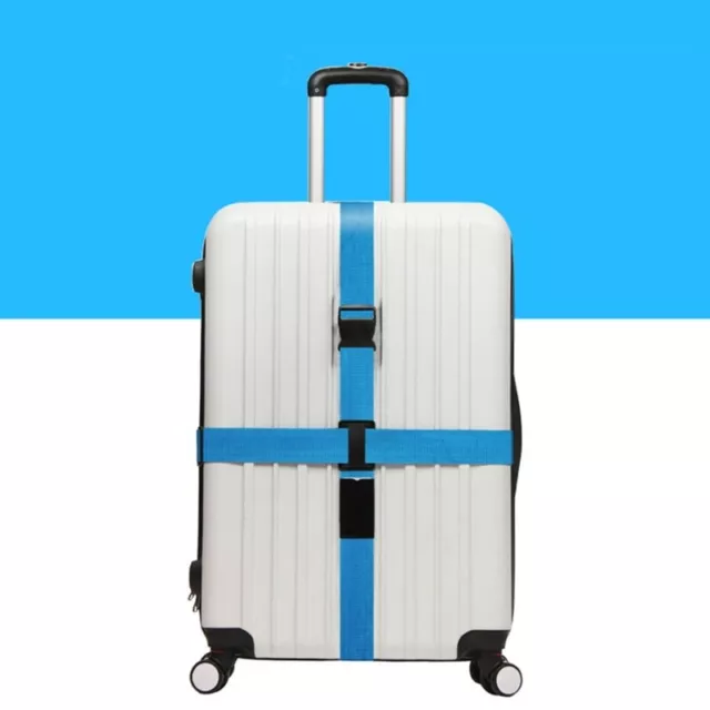 Luggage Suitcase Strap Sturdy Baggage Strap Belts Adjustable Suitcase Belt Gift 2