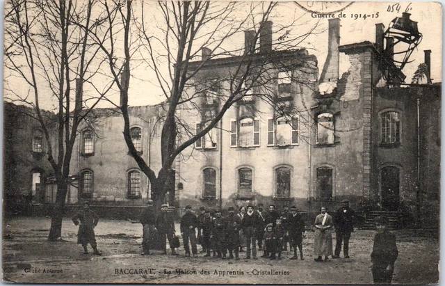 54 BACCARAT - la maison des apprentis, cristallerie
