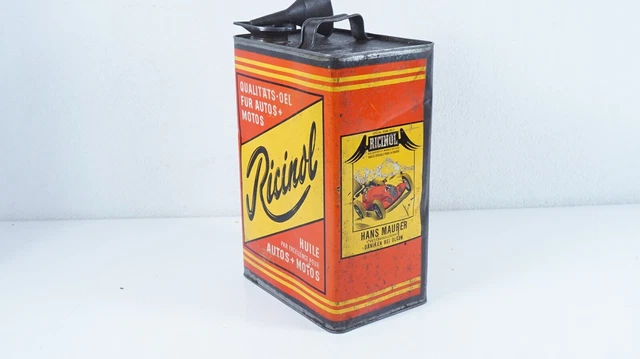 RICINOL     Motorenöl    Öldose, Kanister //  42 B 465