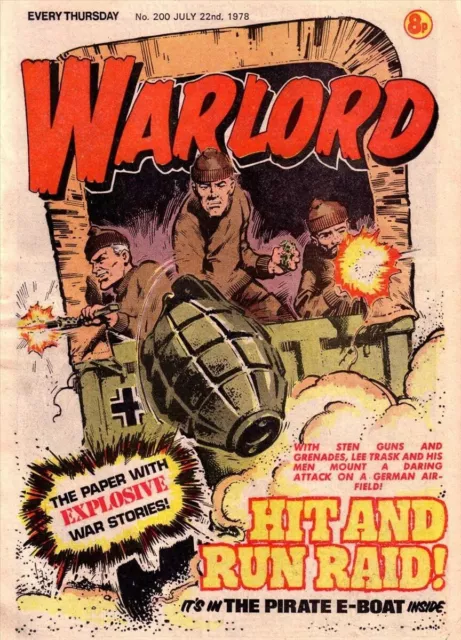 Warlord Comic (1974 - 1986) On Dvd Rom- All 627 Issues +Annuals & Specials 3