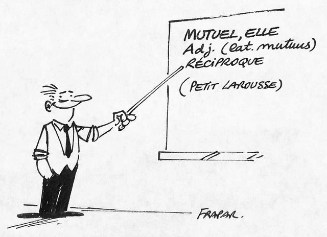Dessin Original Signé Schmit – Jeu Des Erreurs – BD Humour Presse