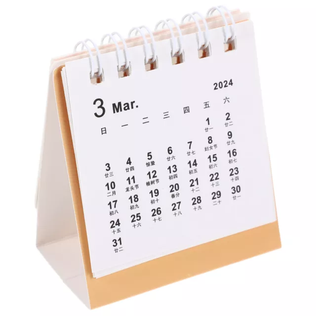 CALENDAR 2024 TABLETOP Small Calendar Desktop Calendar 2024 Calendar