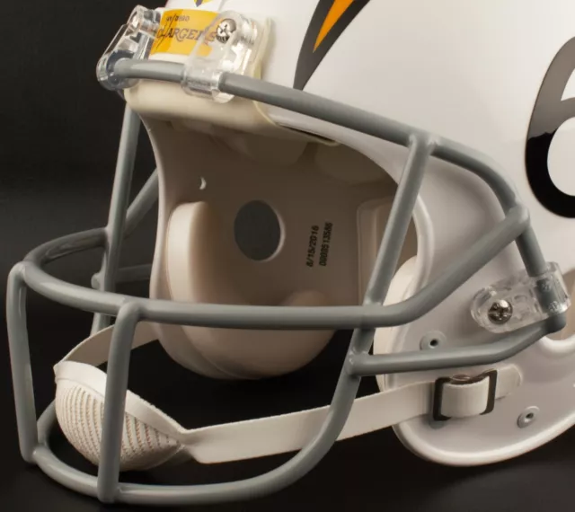 SAN DIEGO CHARGERS NFL Schutt OPO-SW Football Helmet Facemask / Faceguard 2