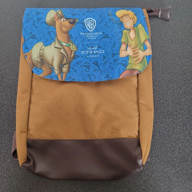 WARNER BROS WORLD Abu Scooby Doo Small Childs Rucksack Bag Ethid ...