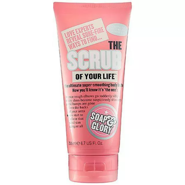 BRANDNEU Soap & Glory The Scrub of Your Life KÖRPERPEELING Ultimativ glatt 200ml