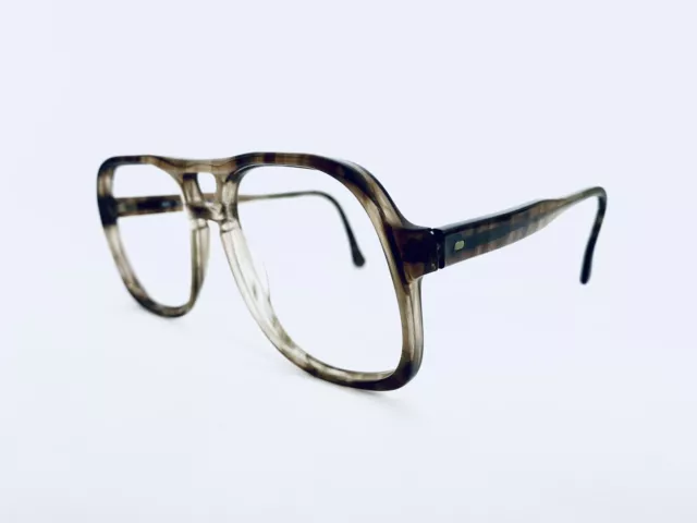 Oakley Vintage Light  Brown Tortoise Lucite Square Glasses Temples USA 56 16 145