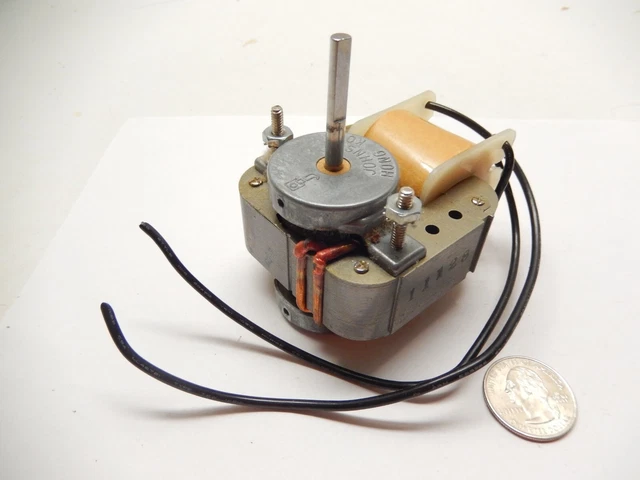 Nos #Sp-6122-120-A127A Johnson 120V 1.08Amp C-Frame Shaded Pole Electric Motor