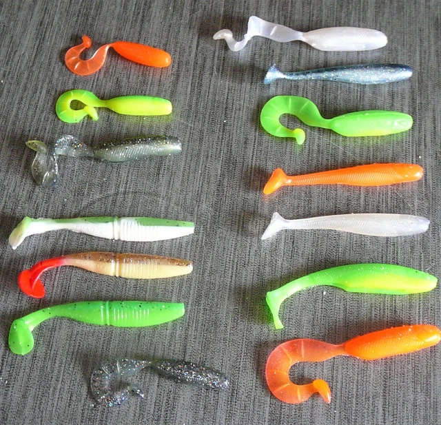 5 Leurres Souples Quantum Mann's Q-Fish 15 Cm Wakasagi – Pour Pêche Qui Déchire !