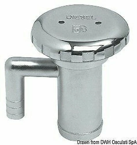 Bouchon Inoxydable Avec Évent Water 38 MM Marque Osculati 20.565.02