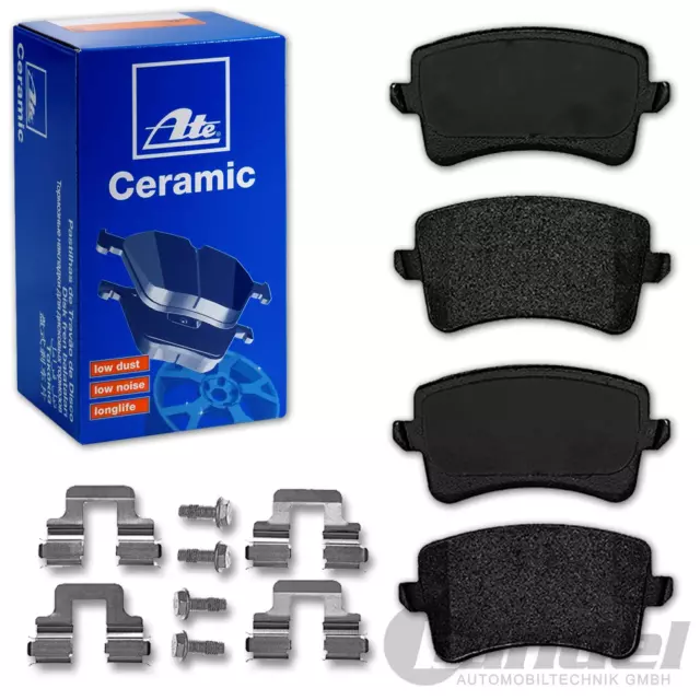 ATE CERAMIC BREMSBELÄGE HINTEN passend für AUDI A4 8K B8 + A5 8T 8F + Q5 8R