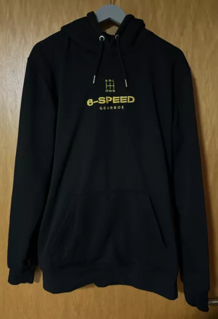 Arlows 6-Speed Gearbox Hoodie Schwarz, Größe XL