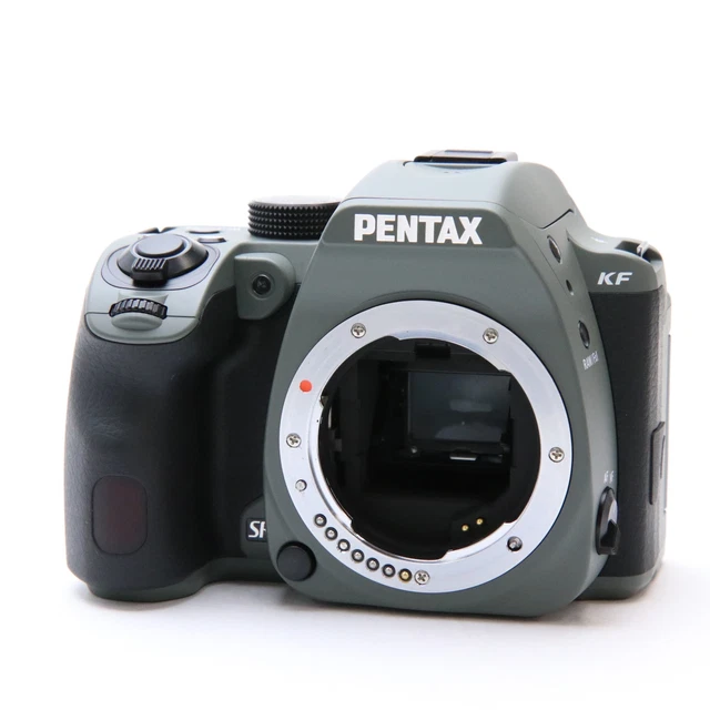 PENTAX KF Body Olive -Near Mint- shutter count 840 shots