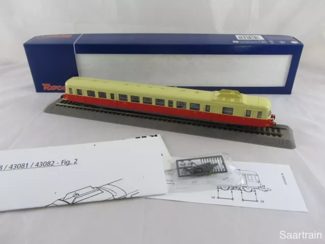 Roco 43082 Dieseltriebwagen 2888 der SNCF in rot beige neu und mit OVP