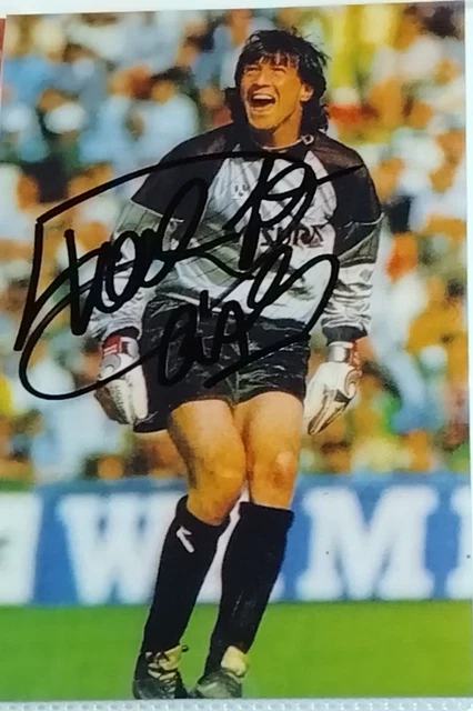 Autografo Javier Zanetti Foto Maglia Fc Inter Hand Signed Uefa '98