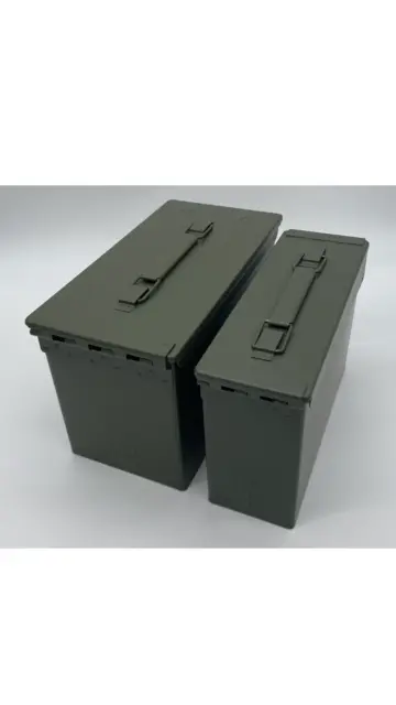 2 x Ammo Boxes -   1 x 50 Cal and 1 x 30 Cal - Read the Description! 2
