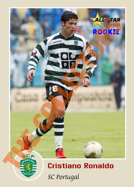 2002-2003 Panini Sports Mega Craques Soccer #137 Cristiano Ronaldo