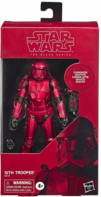 Hasbro Star Wars Black Series Carbonized Sith Trooper - Amazon Exclusive - VHTF