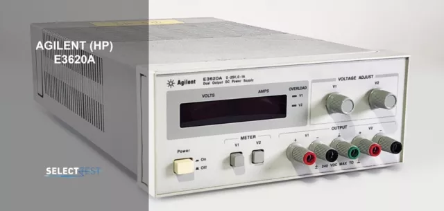Agilent (Hp) E3620A Power Supply (Dual) 25 Volts, 1 Amp 50W *Look* (Ref.: 864L)