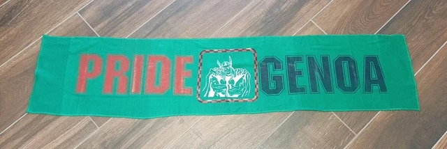 Écharpe Scarf Ultras Longobards Cremonese – Vintage Collection – Rouge – Fabriquée En Italie