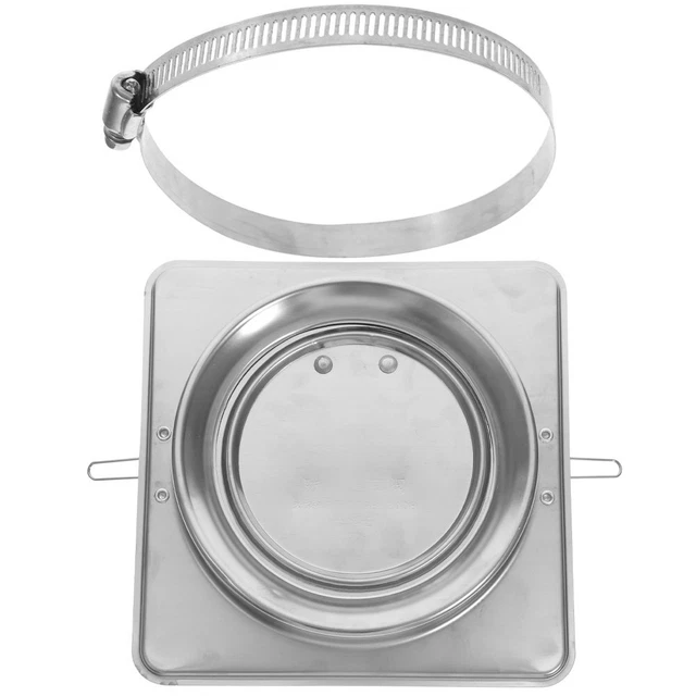 RANGE HOOD NONRETURN Valves Exhaust Vent Louver Portable Range Hood £