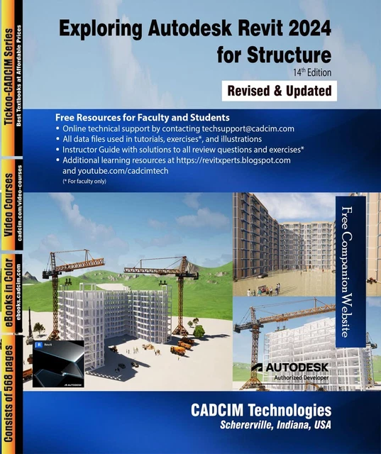 TECHNOLOGIES CADCIM EXPLORING Autodesk Revit 2024 BOOK NEUF EUR 117,63 ...