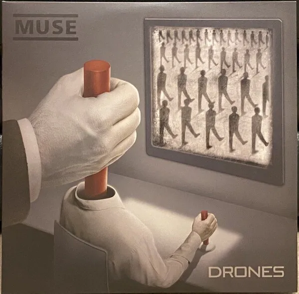 Muse "Drones" Red Colored Official Store Deluxe Lp New Opened / Neuf Ouvert