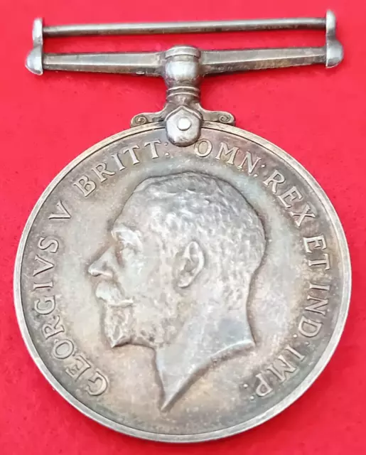 Original WW1 British War Medal - Western Front Somme Casualty kia July 1916