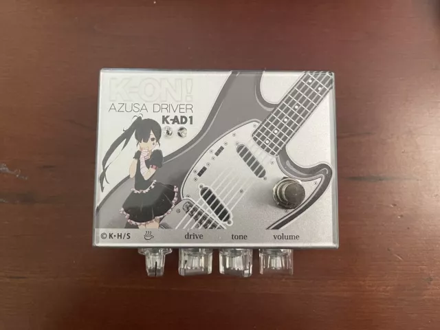 K-ON! K-AD1 AZUSA DRIVER Anime Nakano Azunyan Guitar Effects K-ON! K-AD1 AZUSA DRIVER Anime Nakano Azunyan Guitar Effects