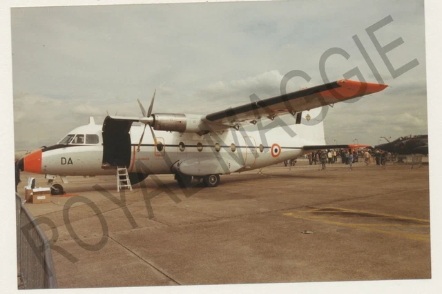 colour-print-of-french-af-nord-262d-fregate-76-at-raf-finningley-in