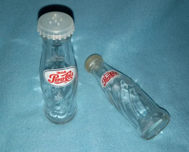 Vintage Pepsi Cola salt and pepper shakers an Advertising Novelty