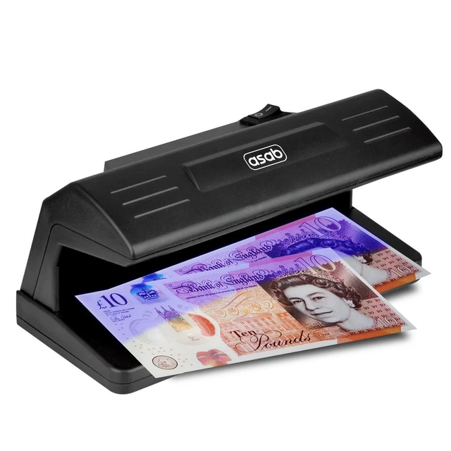 COUNTERFEIT MONEY NOTE Detector Bank Checker Tester Uv Fake