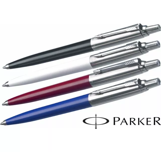 PARKER JOTTER BALLPOINT PEN BLACK BLUE RED SILVER GOLD  ROSE GOLD Ball Pen REF