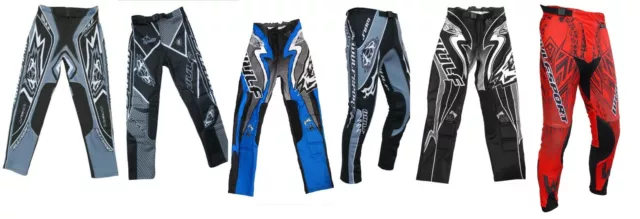 Wulfsport Adult Trials Pants Motorbike Motocross MX Leisure Trials Wear