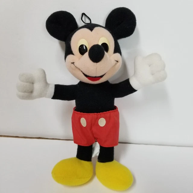 VINTAGE MICKEY MOUSE Playskool Disney Babies 9" Plush Toy Toddler Baby