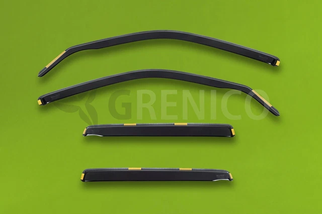 VW POLO 6N2 VARIANT/Break 5-portes 1997-2001 Deflecteurs de vent 4-pcs HEKO