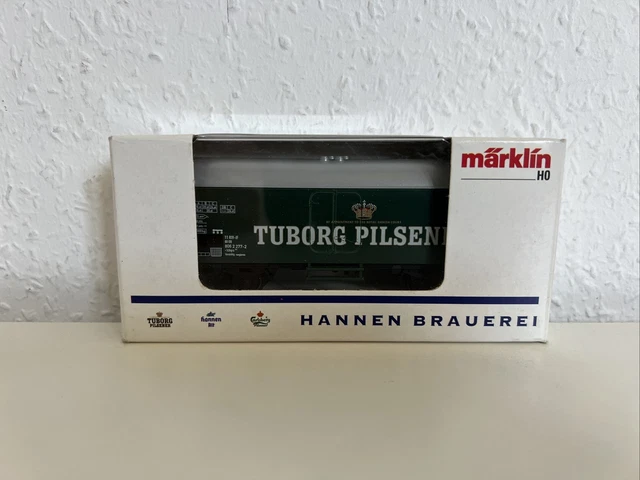 Miniature Camion Mercedes Tuborg Beer - Échelle HO 1/87 - Marque Praliné - Occasion