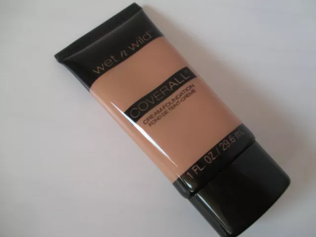 wet n wild COVERALL Cream Foundation Grundierung E818 Light / Medium ( NEU )